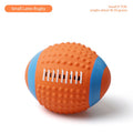 Pet Latex Toy Ball High Elastic Cotton Filled Latex Football For Small Dog Playing Pet Sound Toy Chew Toy Dog Accessories