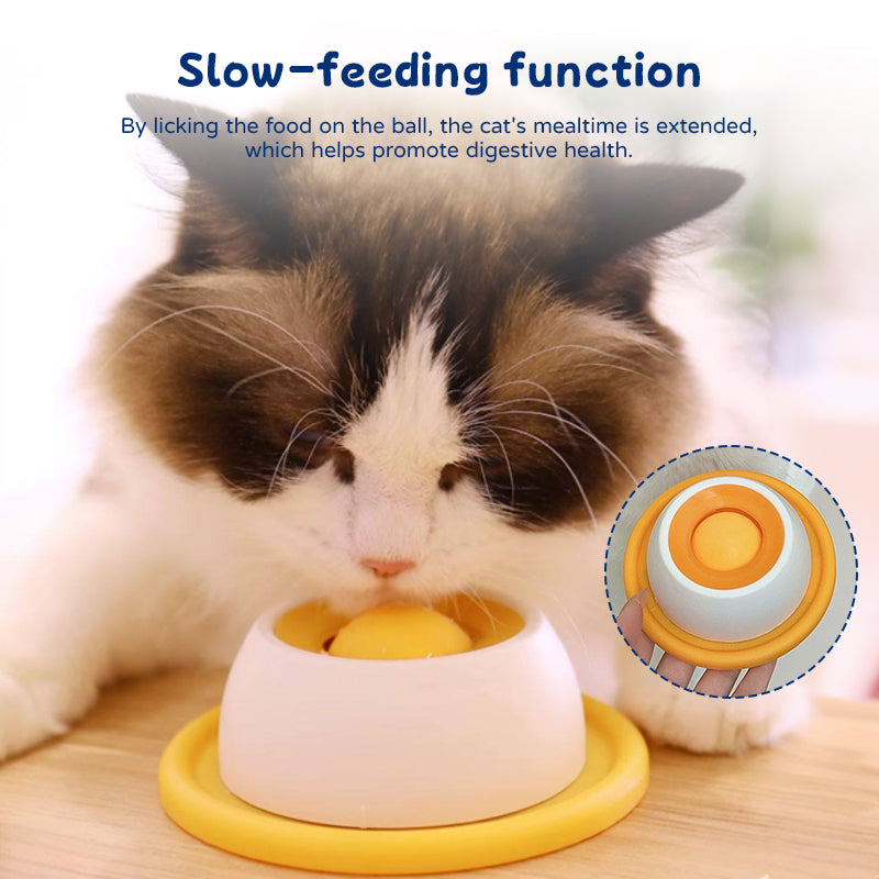 Slow Feeder Lick Mat for Dogs and Cats - Reduce Anxiety, Interactive Training & Licking Bowl for Puppies and Kittens