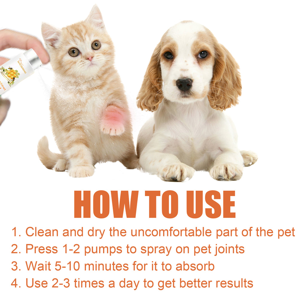 Yegbong Pet Joint Repair Spray, Relieve Pet Joint Discomfort Muscle Weakness Pet Joint Care Spray