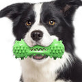 Dog Toys Squeeze Squeaky Dog Toys Dumbbell Shaped Faux Bone Pet Chew Toys